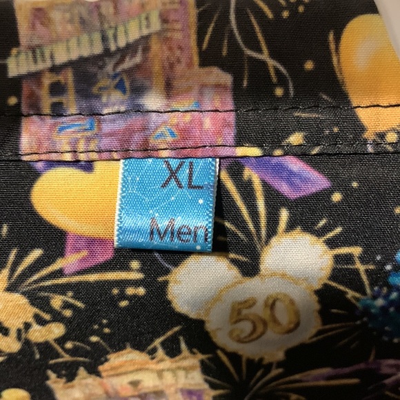 Mens disney button down 50 years to Mickey - Picture 2 of 6